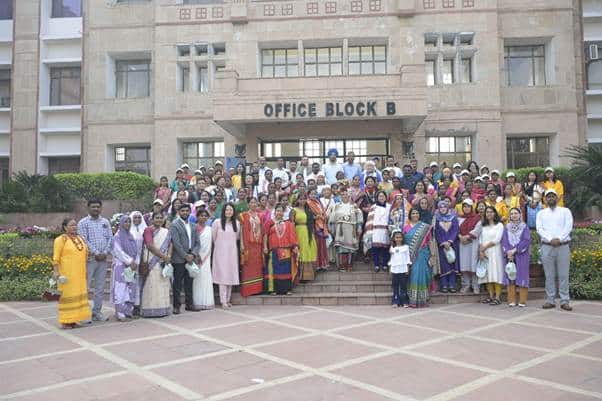 Empowering Women: SHG Members Visit Amrit Udyan on International Day