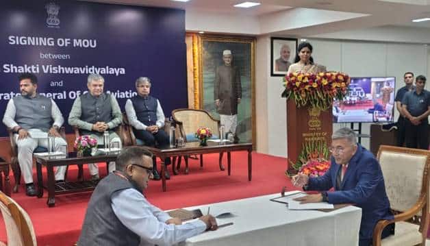 Gati Shakti Vishwavidyalaya Partners with DGCA to Enhance Aviation Training