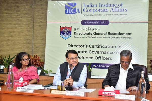 IICA Launches Corporate Governance Program for Defence Officers