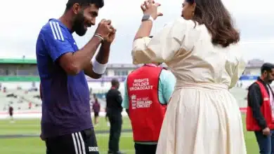 Sanjana Ganesan Playfully Roasts Jasprit Bumrah Over His Heartfelt Anniversary Post