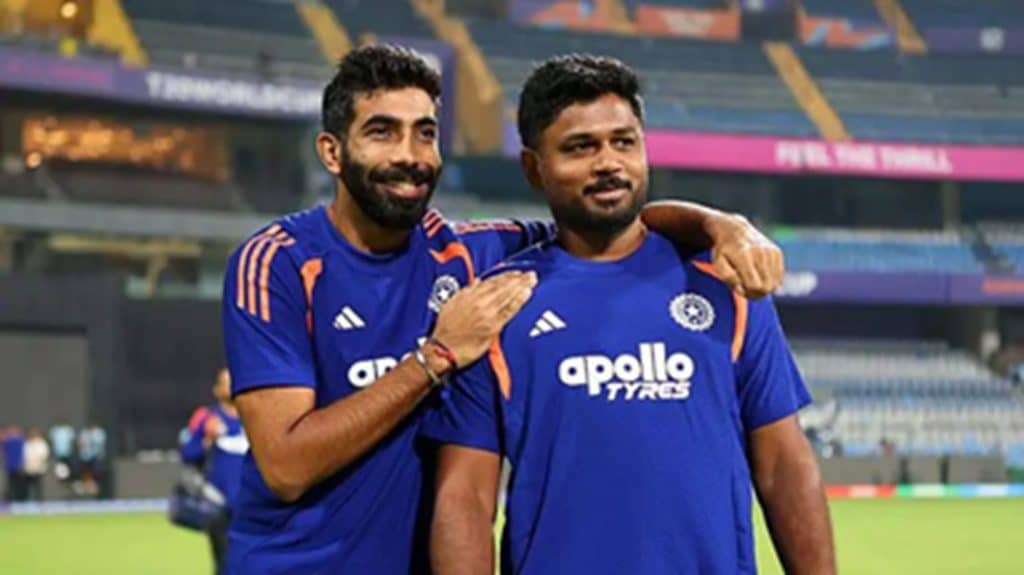 Sanju Samson and Jasprit Bumrah Highlight Four Indian Stars in ICC T20 World Cup Team of the Tournament