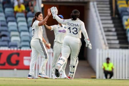Sayali Satghare Sets Her Sights on India Women's T20I Team Following Impressive Perth Test Debut