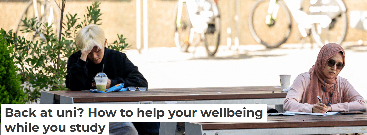 Academic and personal wellbeing