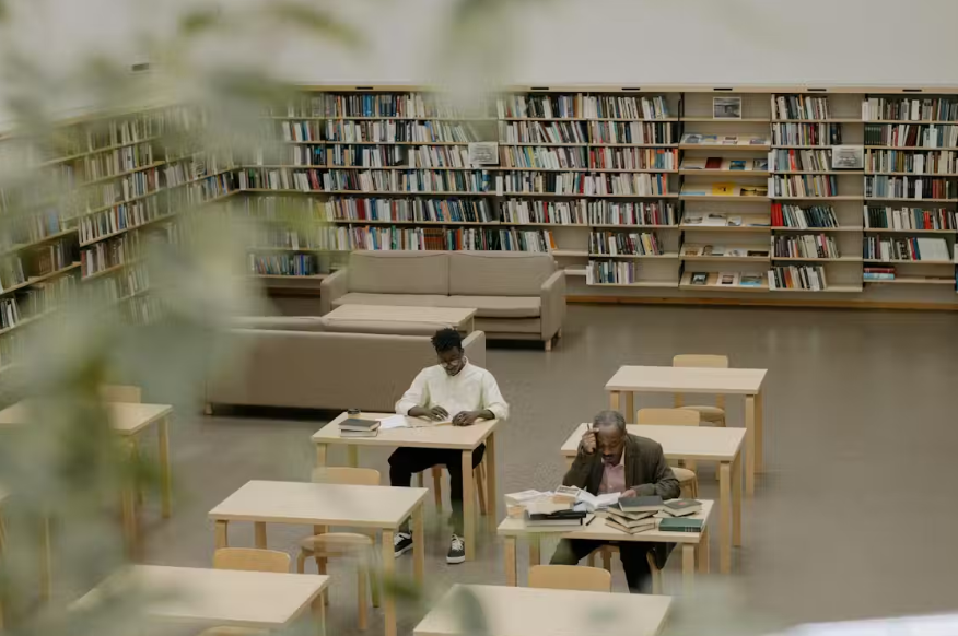 Libraries provide a cool