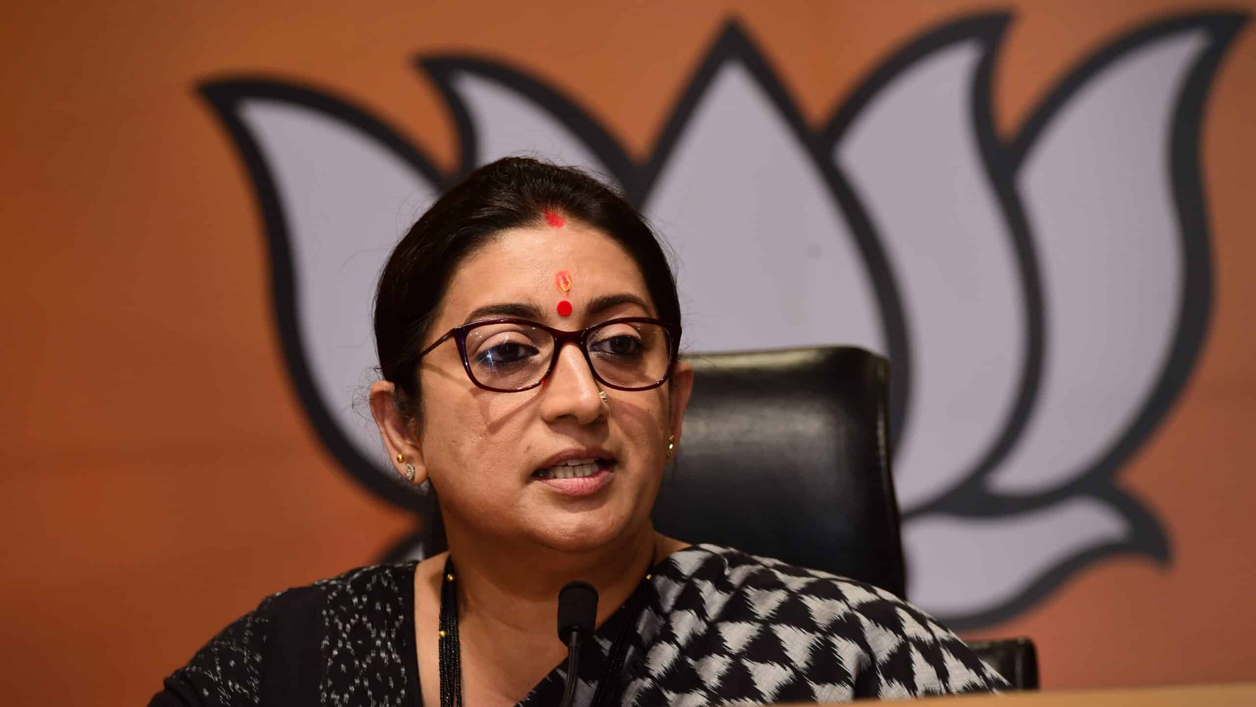 Smriti Irani Teams Up with British Council to Empower 100,000 Women Entrepreneurs in India