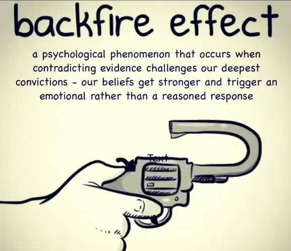 backfire effect psychology