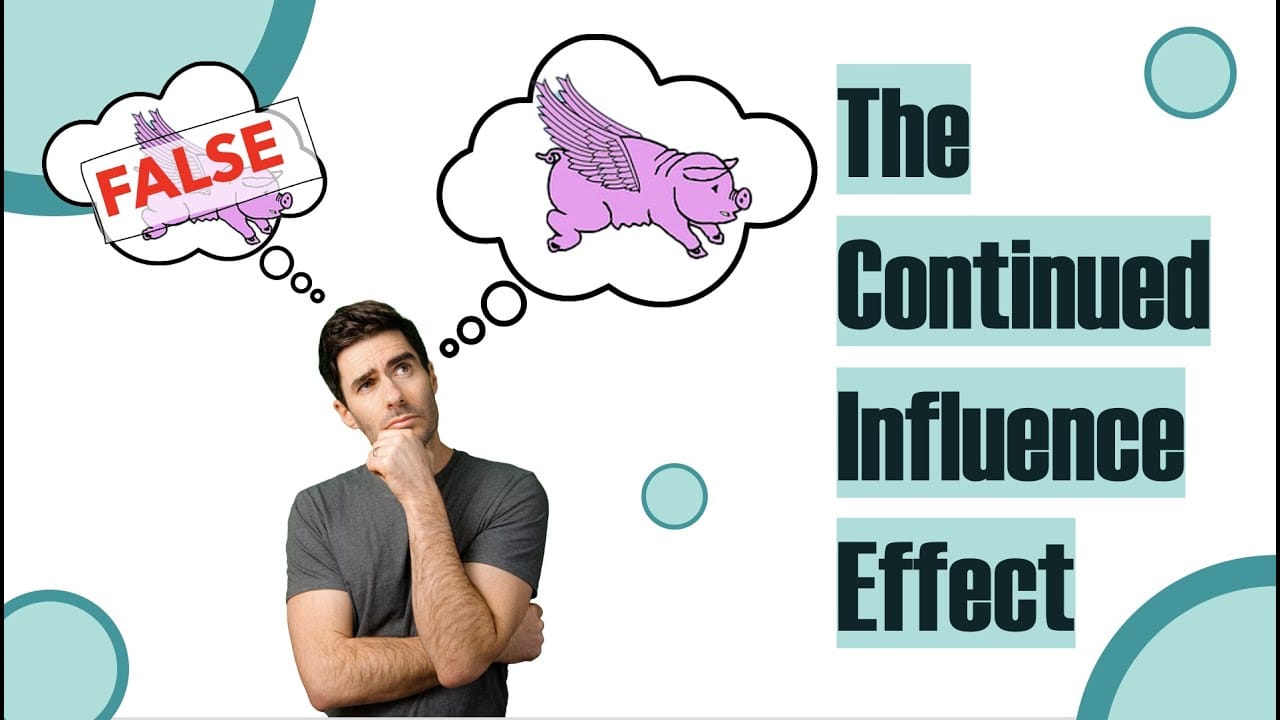 continued influence effect misinformation