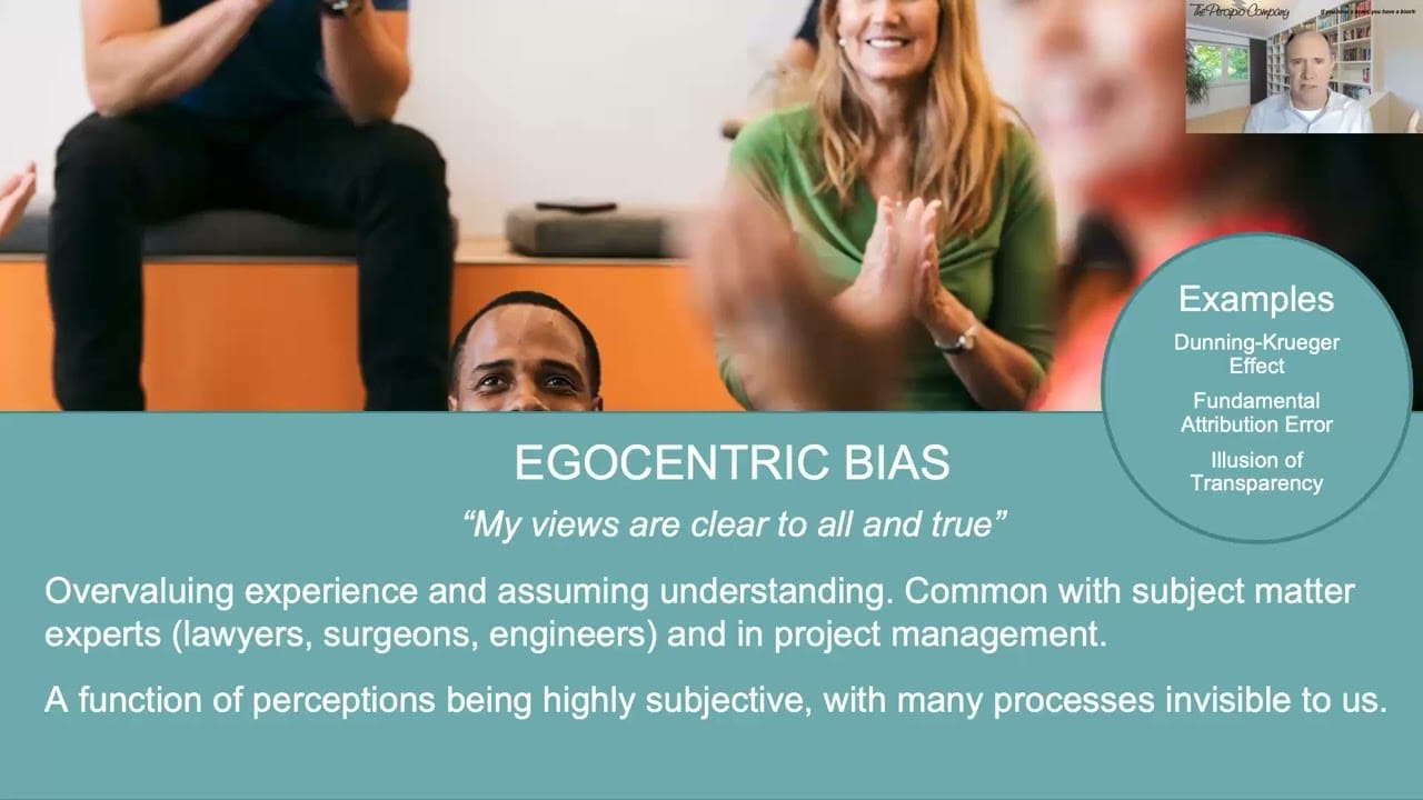 egocentric bias in psychology