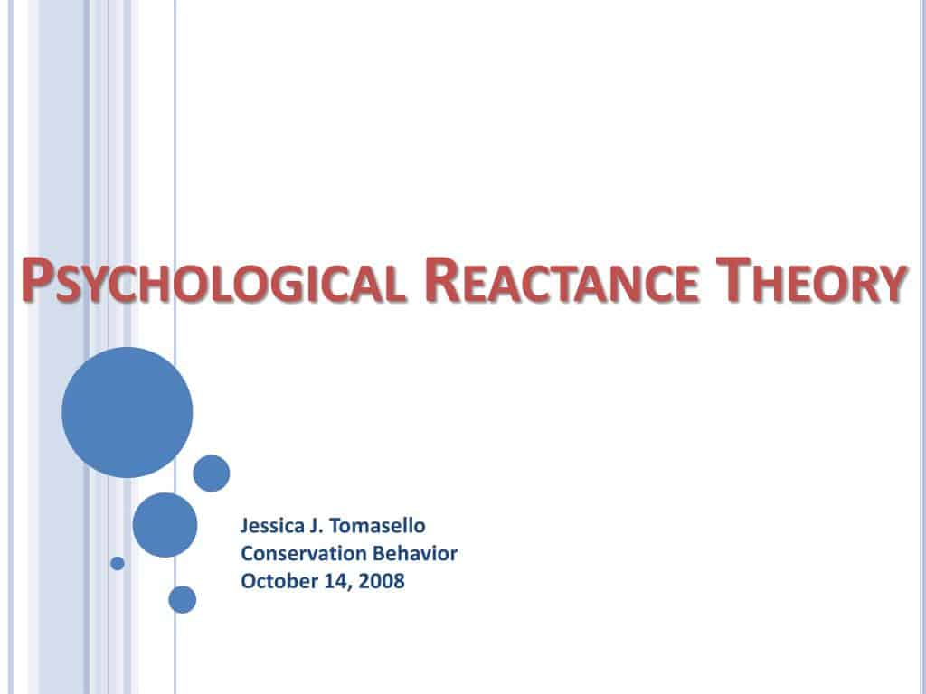 psychological reactance explained