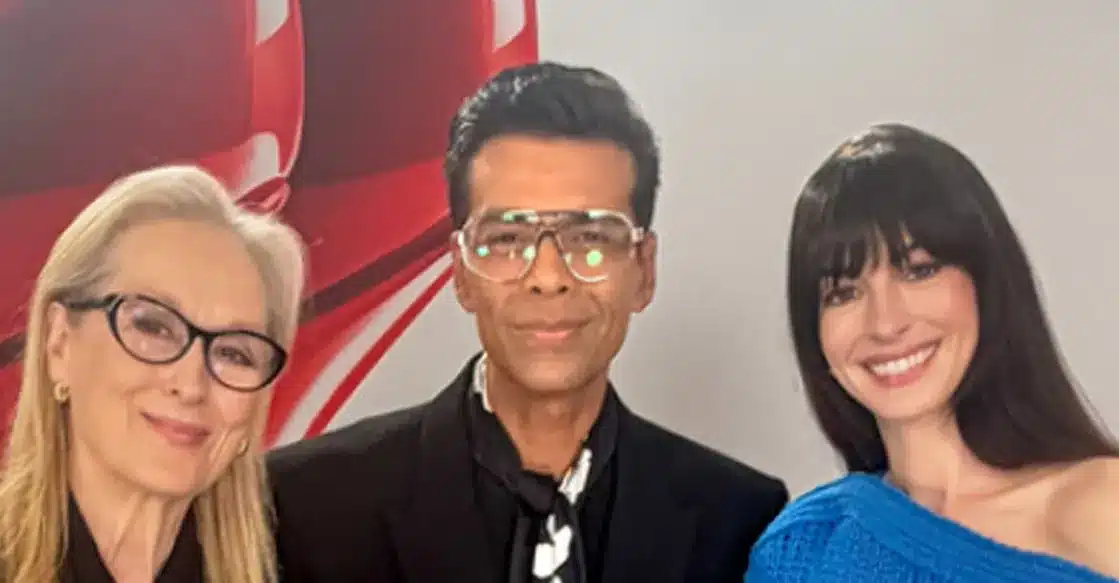 Behind the Scenes: Karan Johar Chats with Meryl Streep and Anne Hathaway in Tokyo
