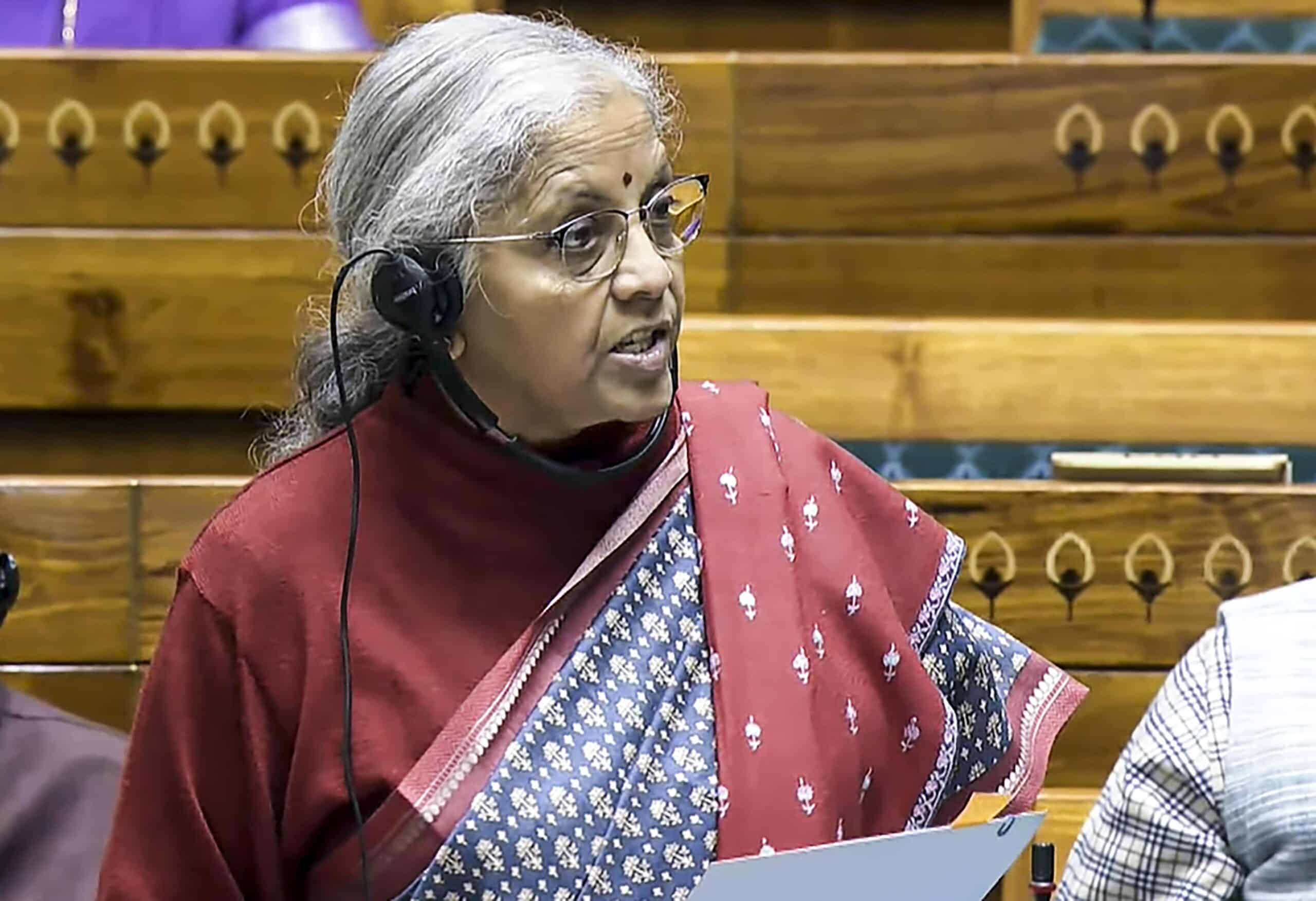 FM Sitharaman Highlights India's Debt-to-GDP Ratio as Lowest Among Major Economies, Suggests Potential for Rate Cuts