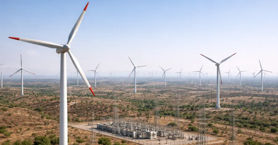 India Hits Record Wind Capacity Addition of 6.05 GW