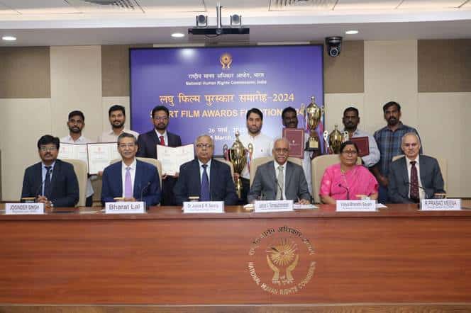 NHRC Honors Winners of Human Rights Short Film Competition 2025