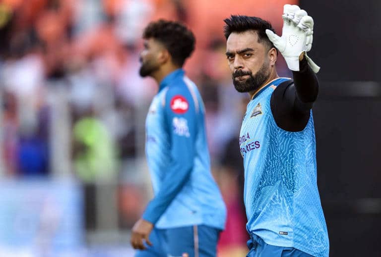 Rashid Khan Shines Again: Gujarat Titans' Star Leg Spinner Demonstrates Timeless Skill