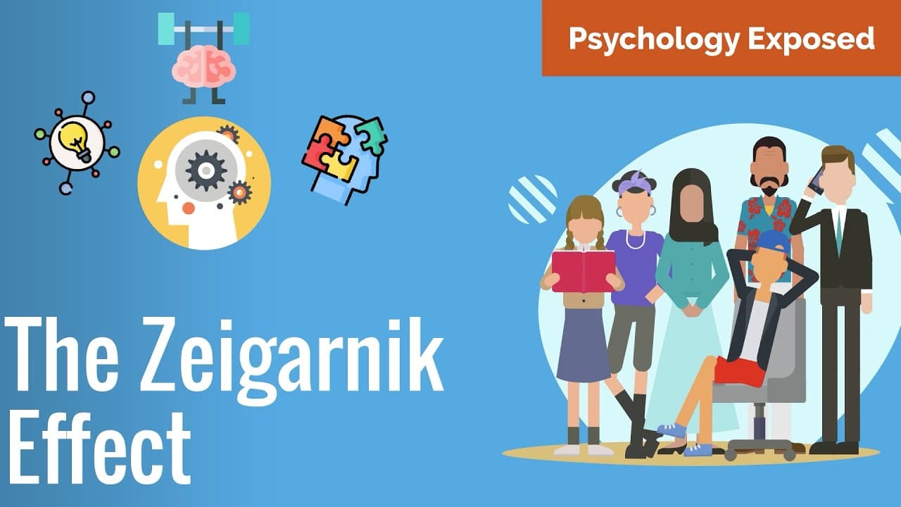 Zeigarnik effect explained