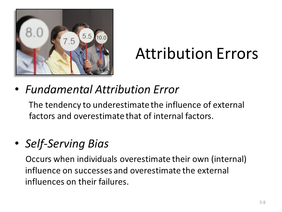 group attribution error explained