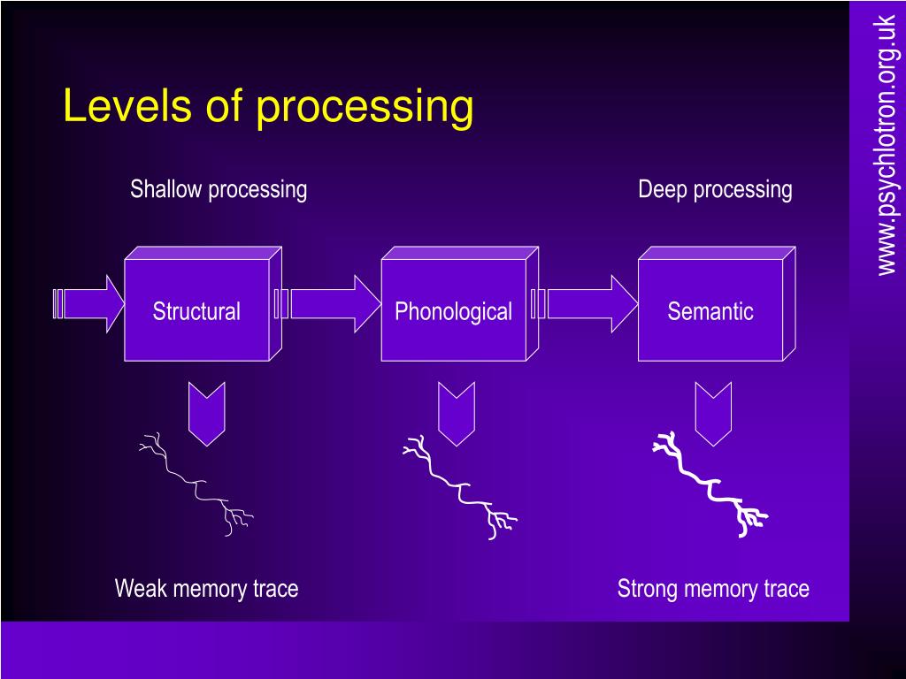 levels-of-processing effect explained