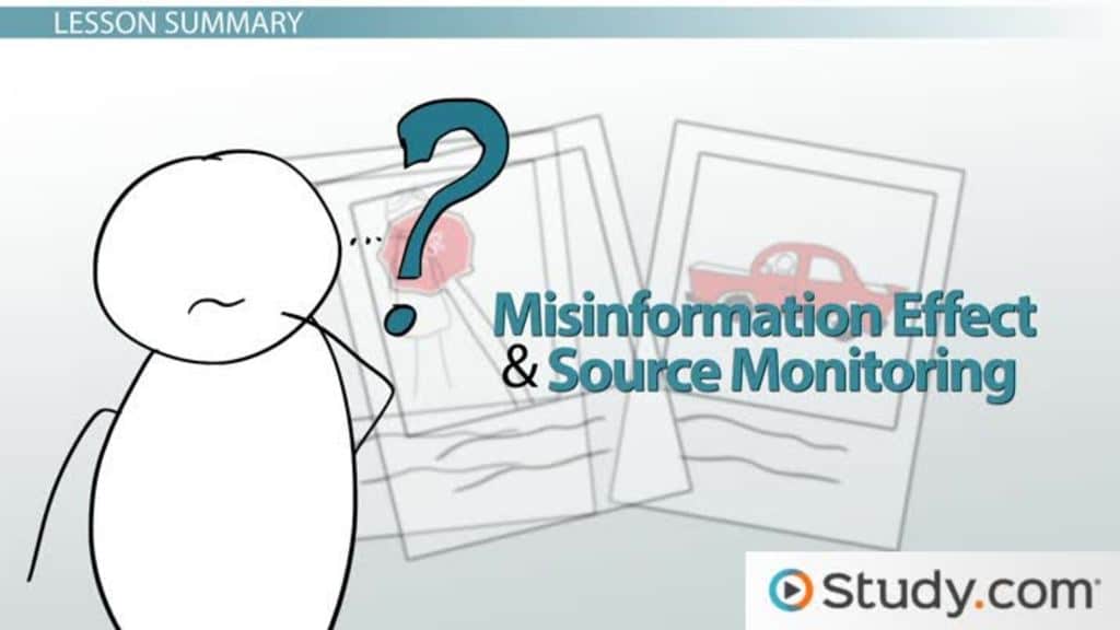 misinformation effect explained