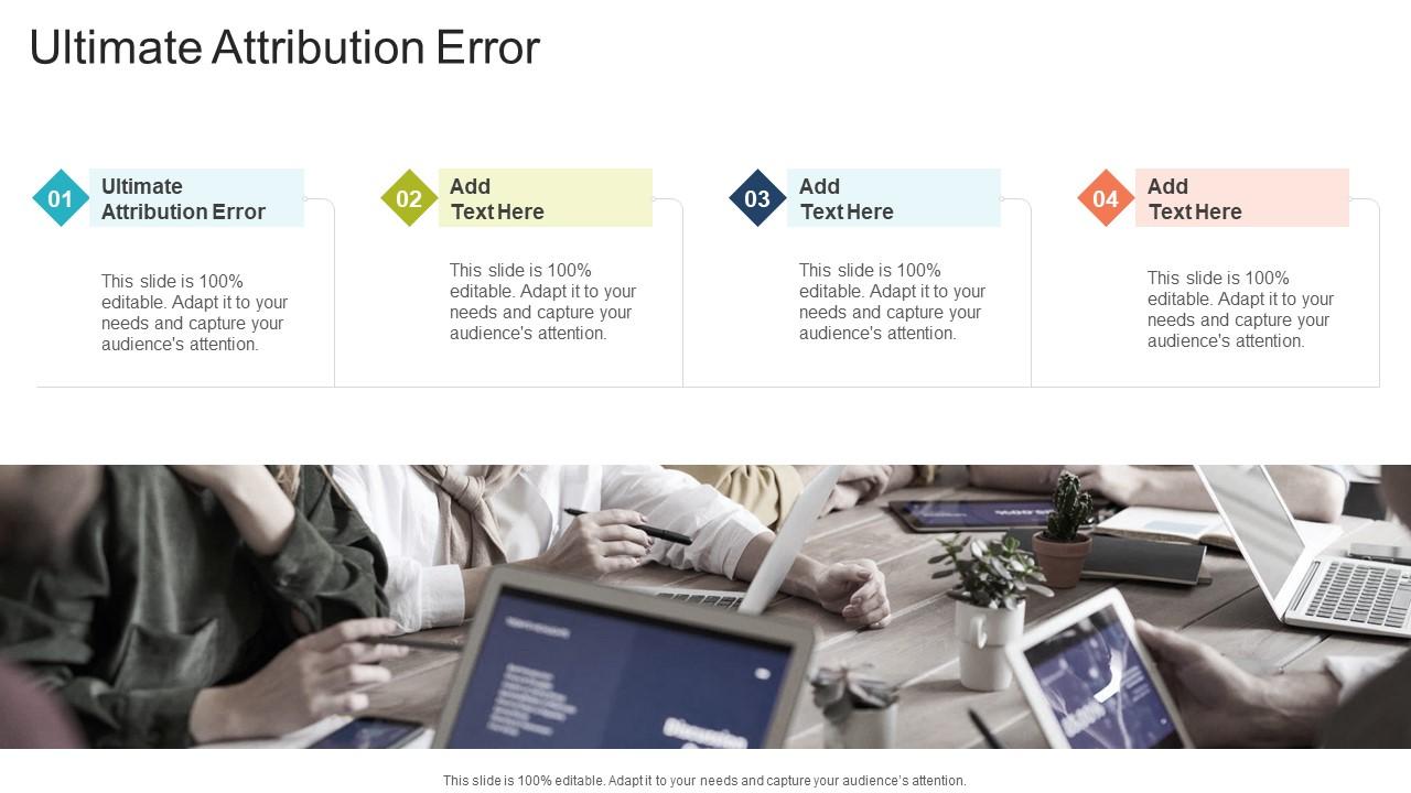 ultimate attribution error explained