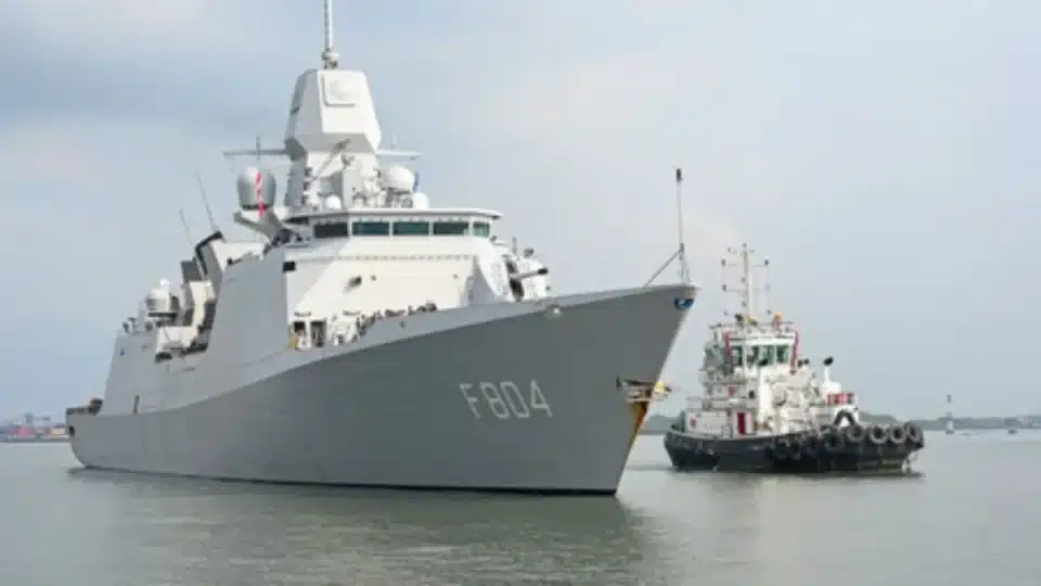 Dutch Naval Ship Visits Kochi, Strengthens Maritime Ties with India