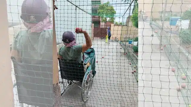 How a Wheelchair-Bound Mother’s Bowling Inspires a Rising Cricketer