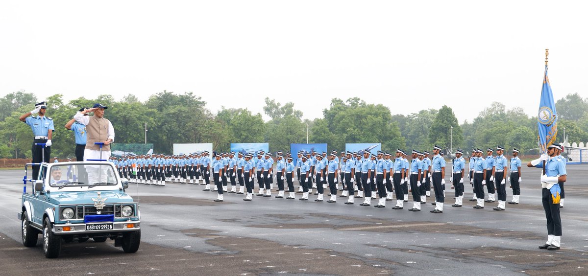 231 Cadets Commissioned as Officers in Indian Air Force