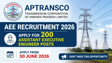 AP TRANSCO AEE Recruitment 2026