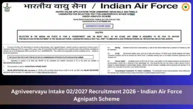 Agniveer Vayu Intake 02/2027
