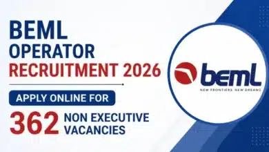 BEML non-executive recruitment 2026