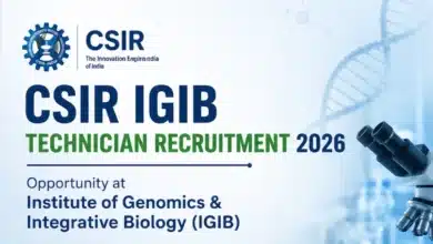 CSIR IGIB Recruitment 2026