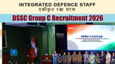 DSSC Recruitment 2026