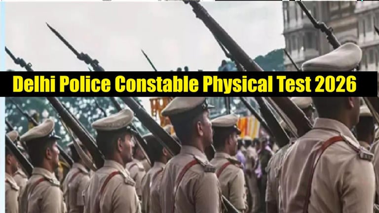 Delhi Police Constable Physical Test 2026