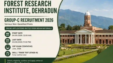 FRI Dehradun Opens 91 Group C Posts: Apply Before June 3, 2026