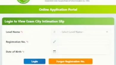 HTET City Slip 2026