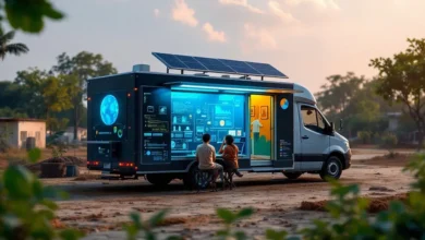India Launches Solar Skill Vans to Bridge Digital Divide
