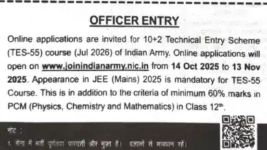 Indian Army TES 56 Recruitment 2026