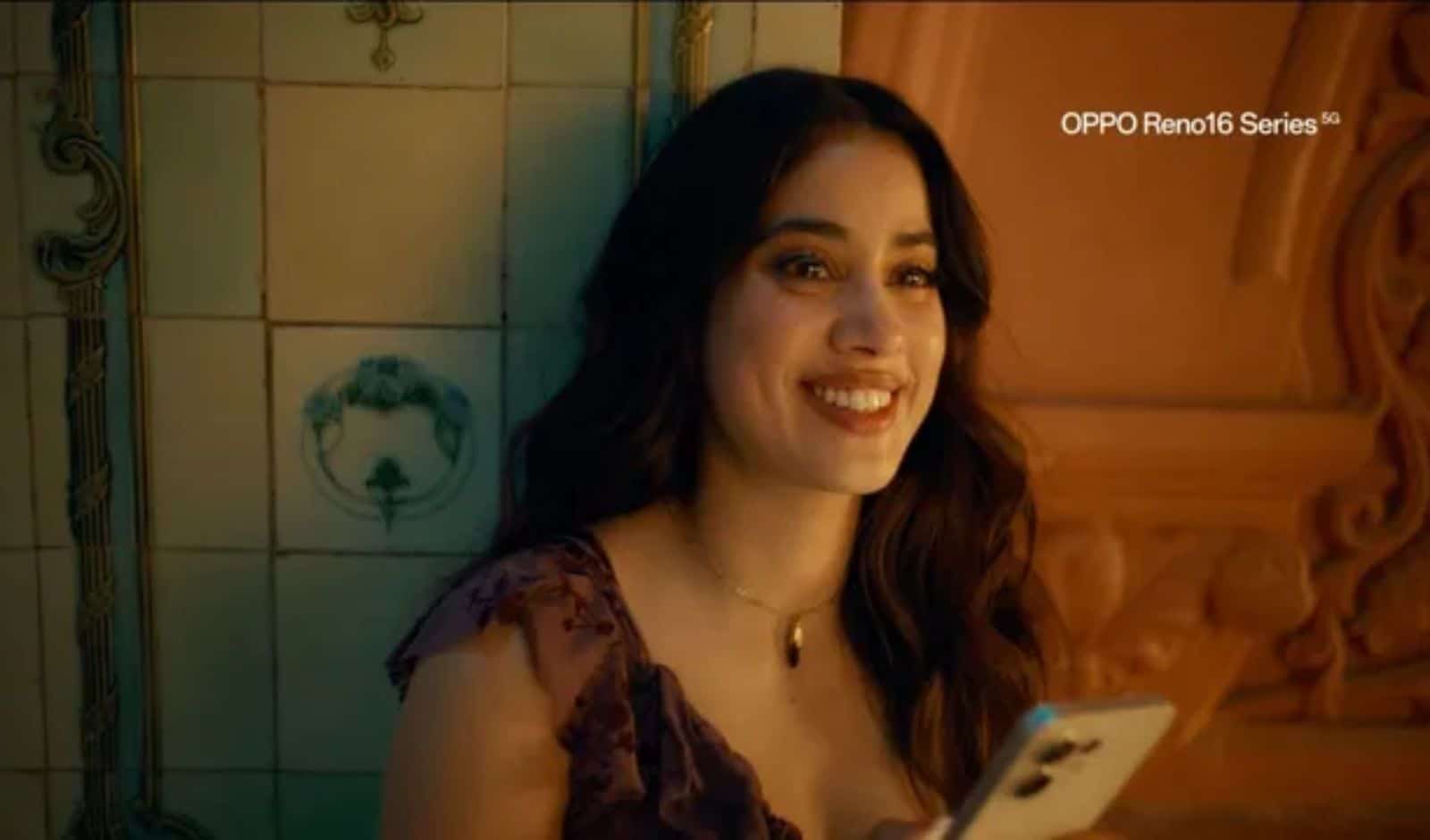 Janhvi Kapoor Shines as the Face of OPPO India's Reno16 Series Campaign