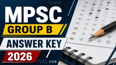 MPSC Group B Answer Key 2026