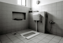 Modern Pan Commode