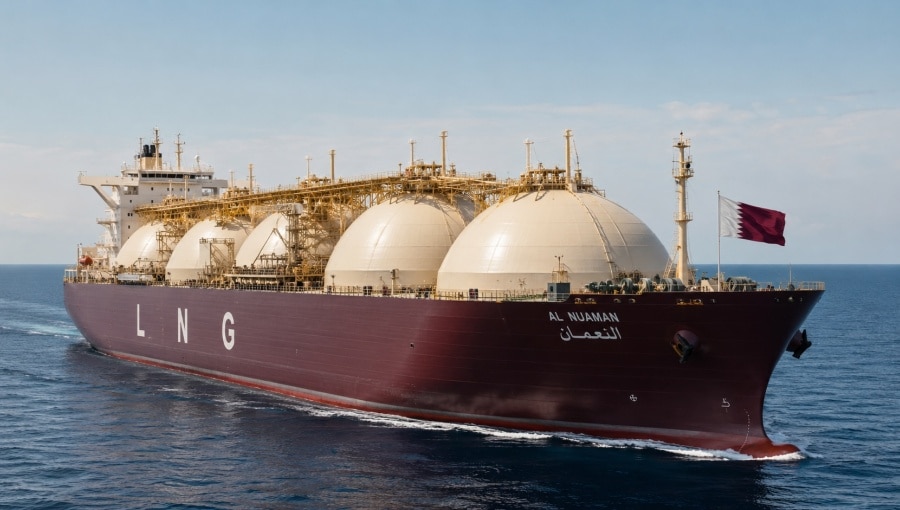 Qatar LNG Tanker Departs for Hormuz Amid Resurgence of Middle East Peace