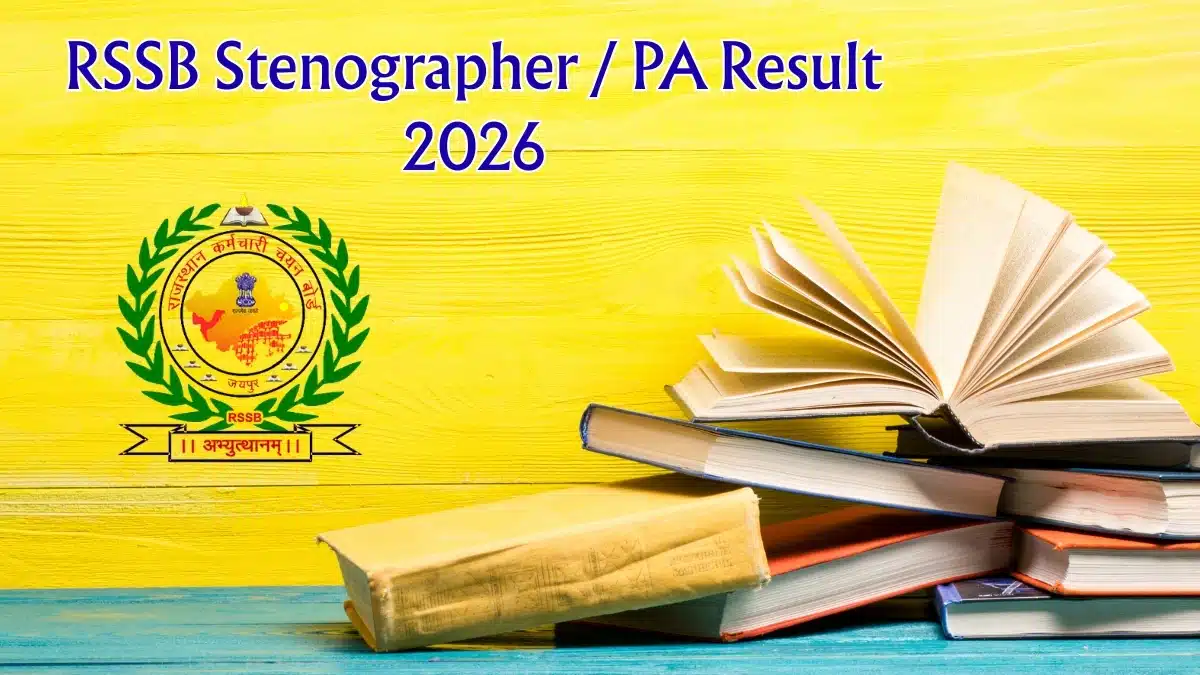 RSSB Stenographer PA Result 2026