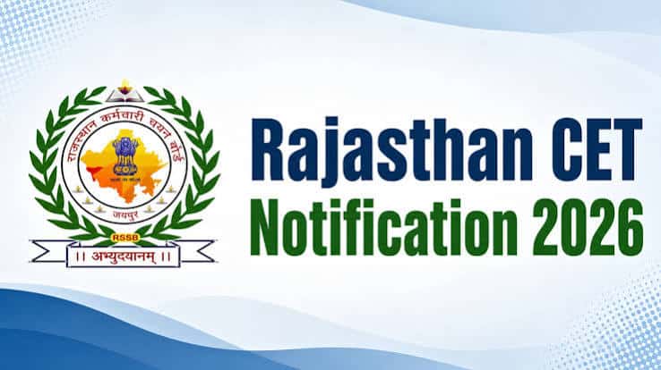 Rajasthan CET 2026 Notification
