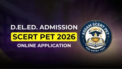 SCERT Assam D.El.Ed Admission 2026