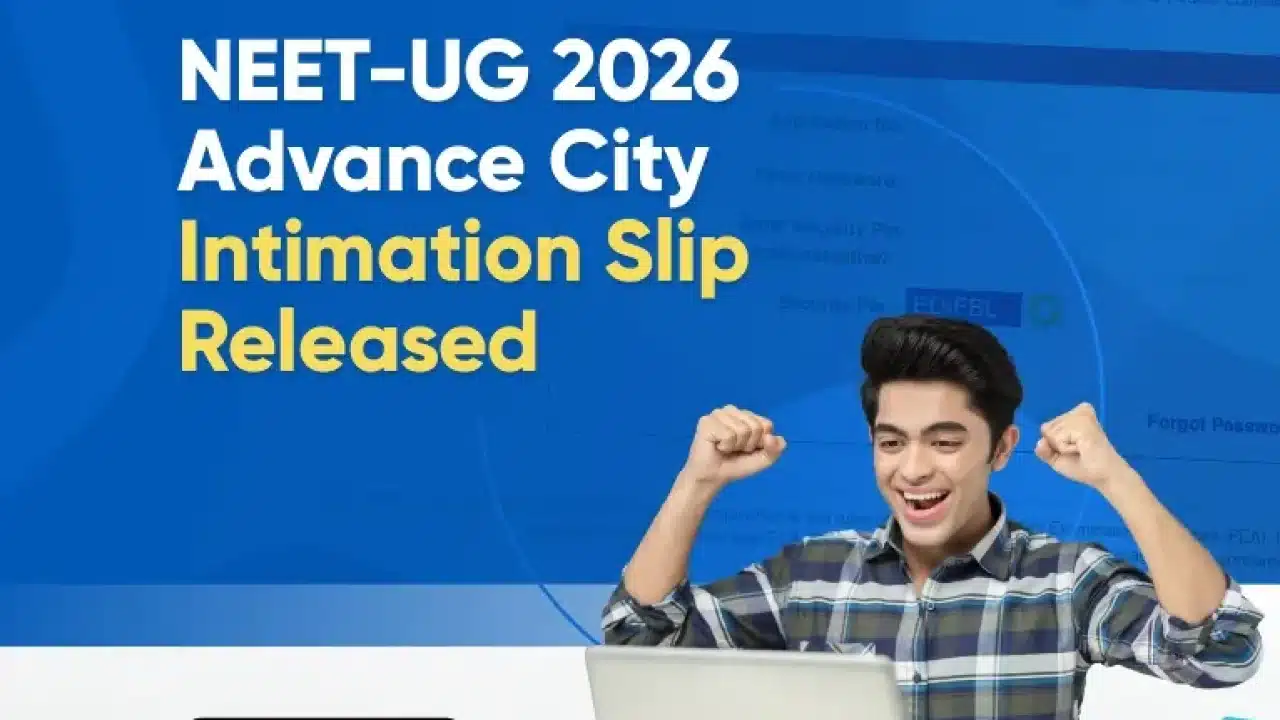 UGC NET June City Slip 2026