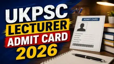 UKPSC Group C Admit Card 2026