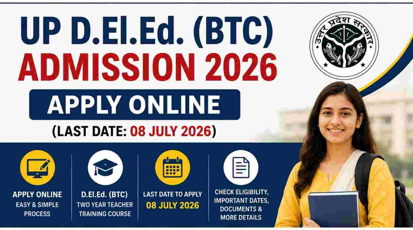 UP DElEd Admission 2026