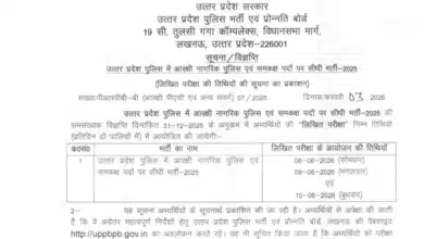 UP Police Constable Exam 2026