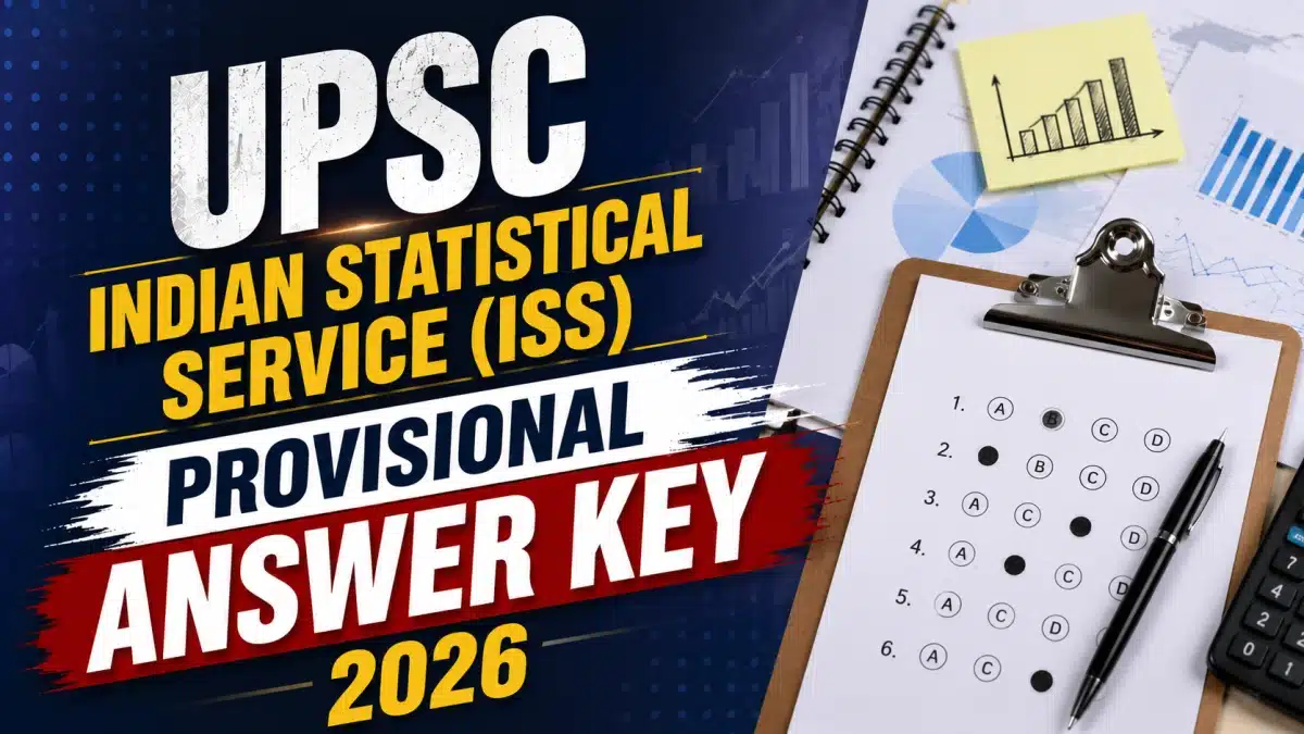 UPSC ISS Answer Key 2026