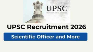 UPSC Recruitment 2026