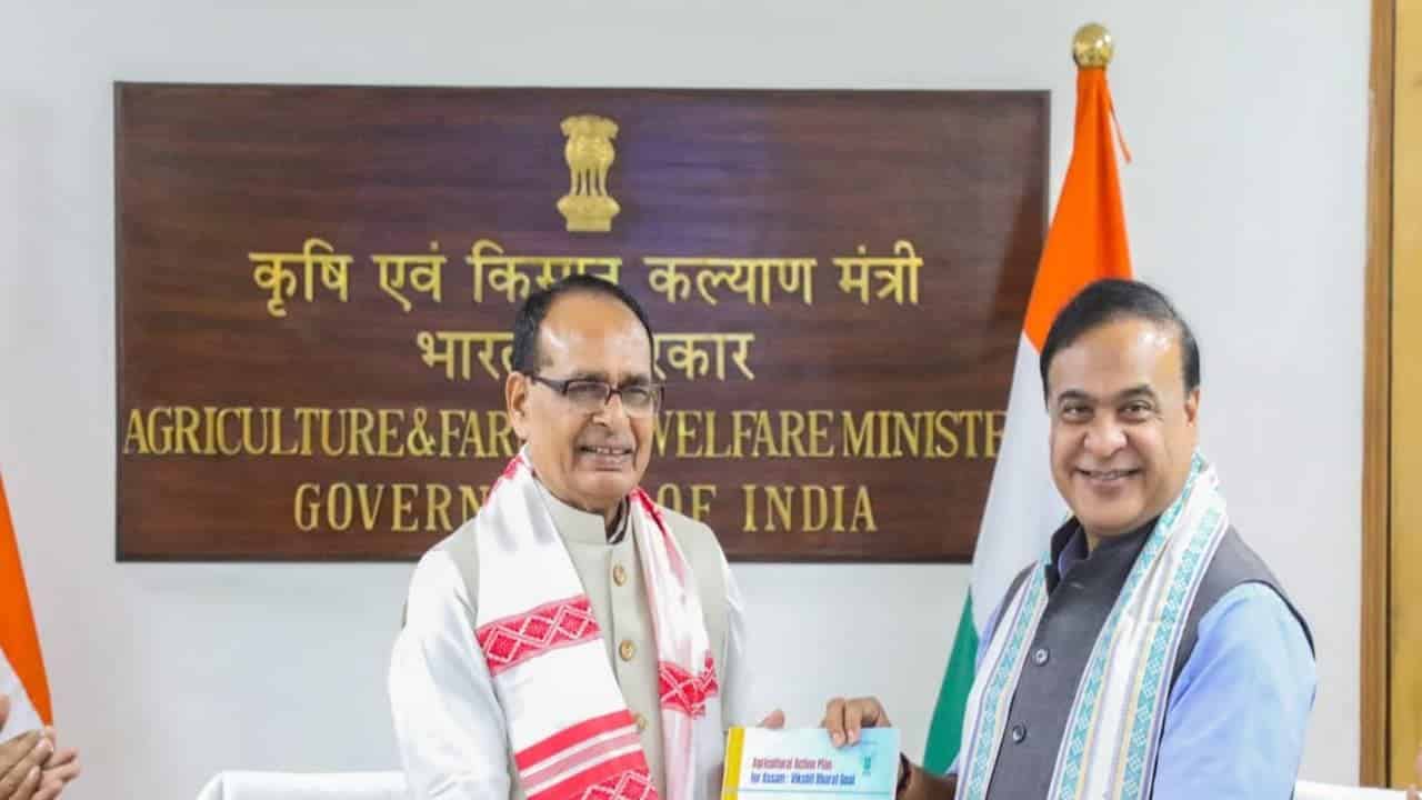 Union Minister Chouhan Reviews Agricultural Progress in Assam